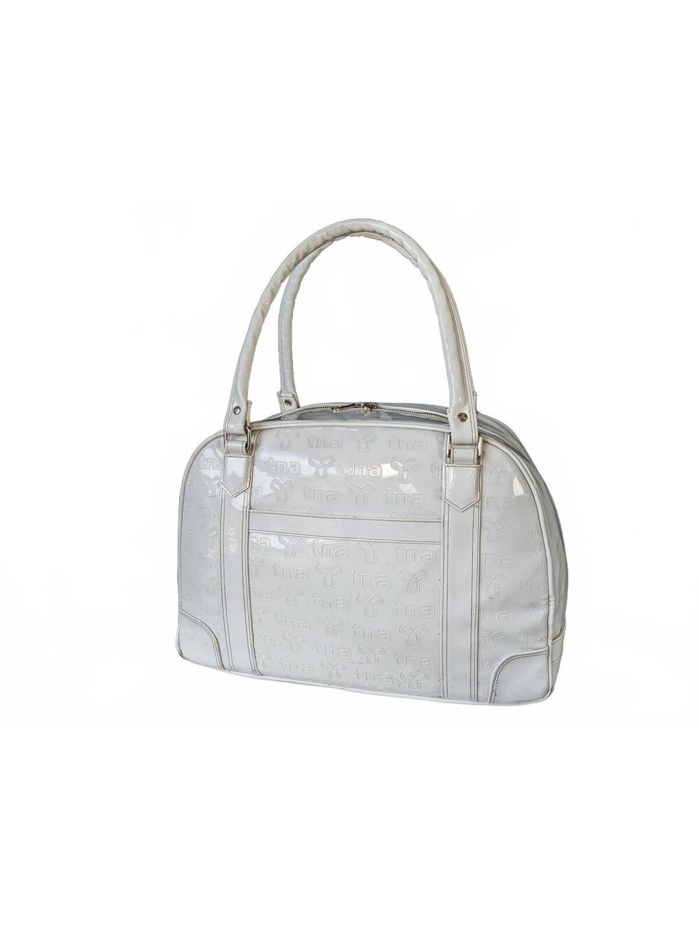 Aritzia Tna Canada Throwback Women Handbag Duffle Bag White